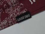 Burgundy Script Brimdana