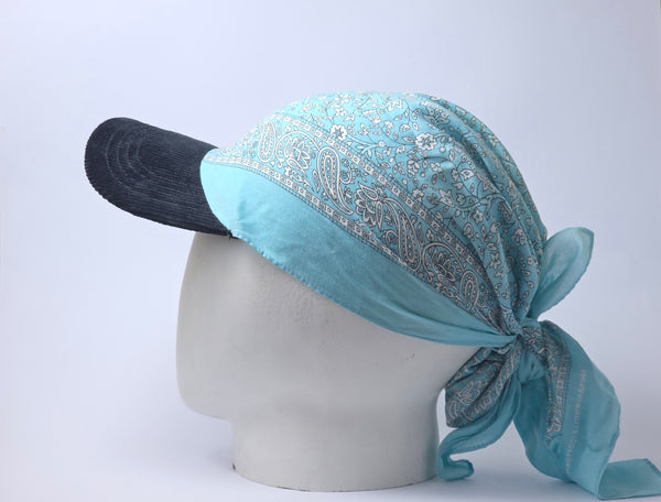 Floral Blue Brimdana